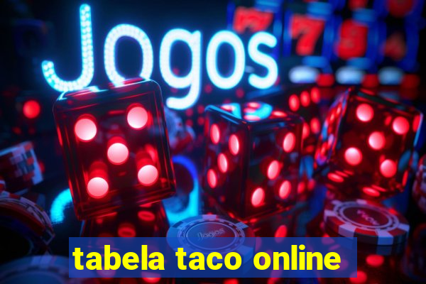 tabela taco online